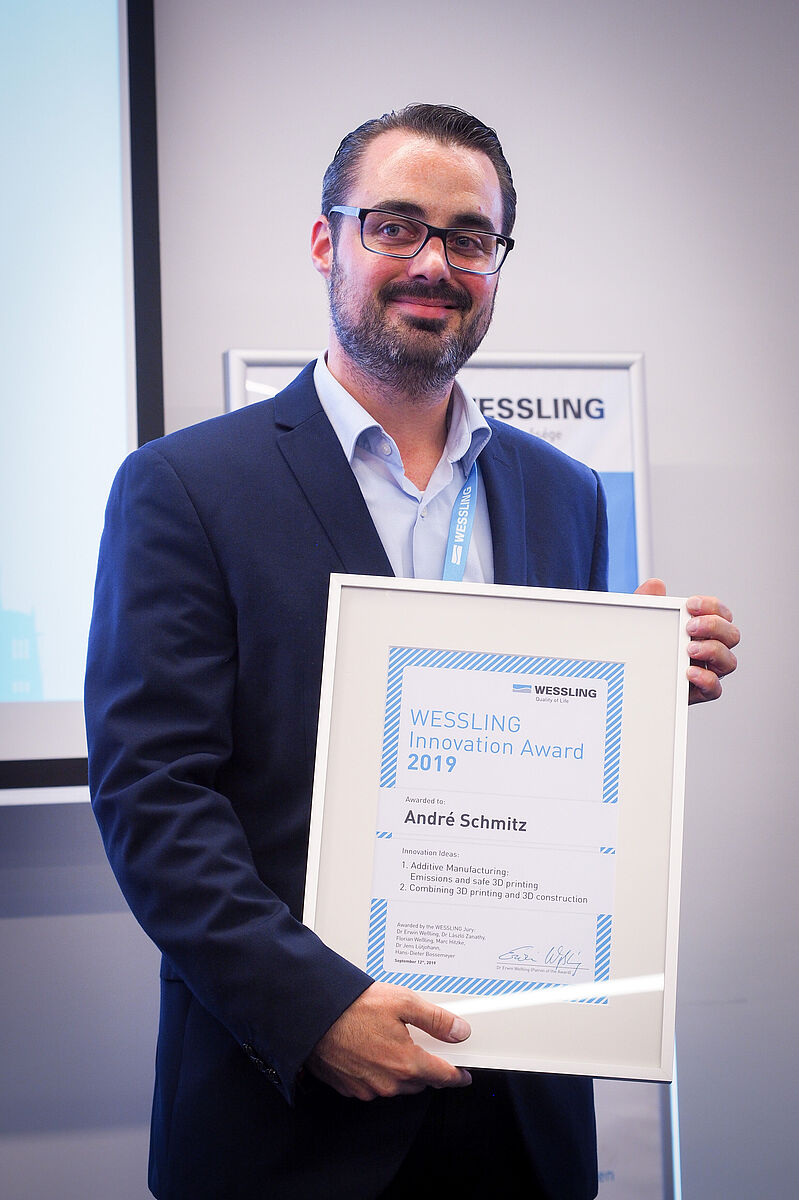 Cérémonie de remise des prix de l'innovation WESSLING 2019