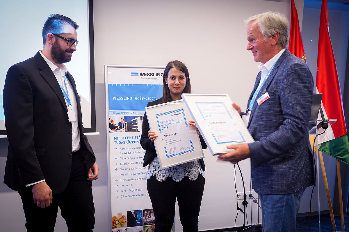 Award ceremony of the WESSLING Innovation Award 2019