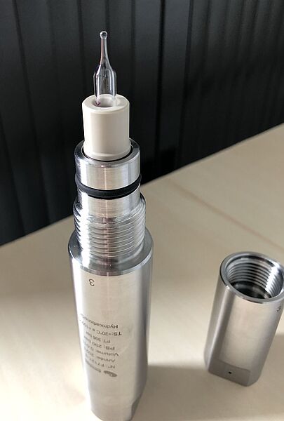 The COMGAZ prototype facilitates the sampling of gas under high pressure