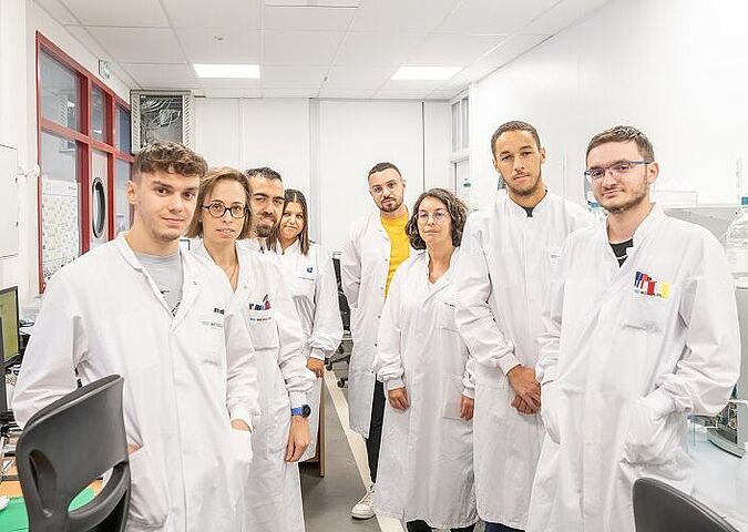 Laboratoire du pôle inorganique de l'équipe Lyon