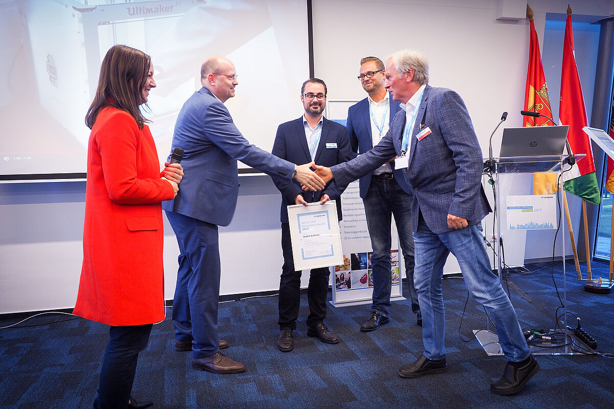 Cérémonie de remise des prix de l'innovation WESSLING 2019