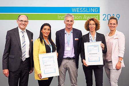 Cérémonie de remise des prix de l'innovation WESSLING 2019